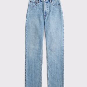 Abercrombie & Fitch Light Blue High Rise Jeans